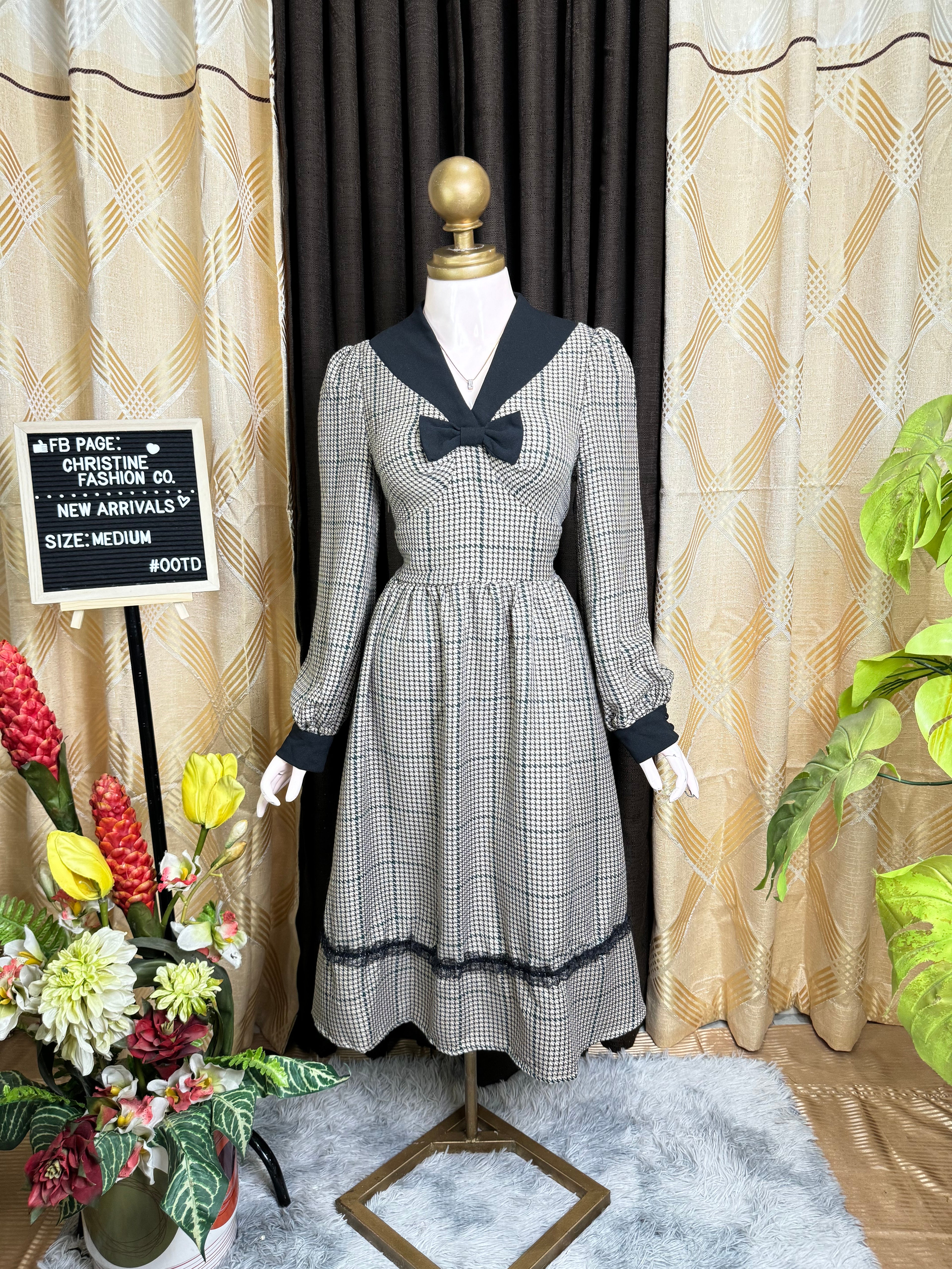 Casual Long-sleeved Dress