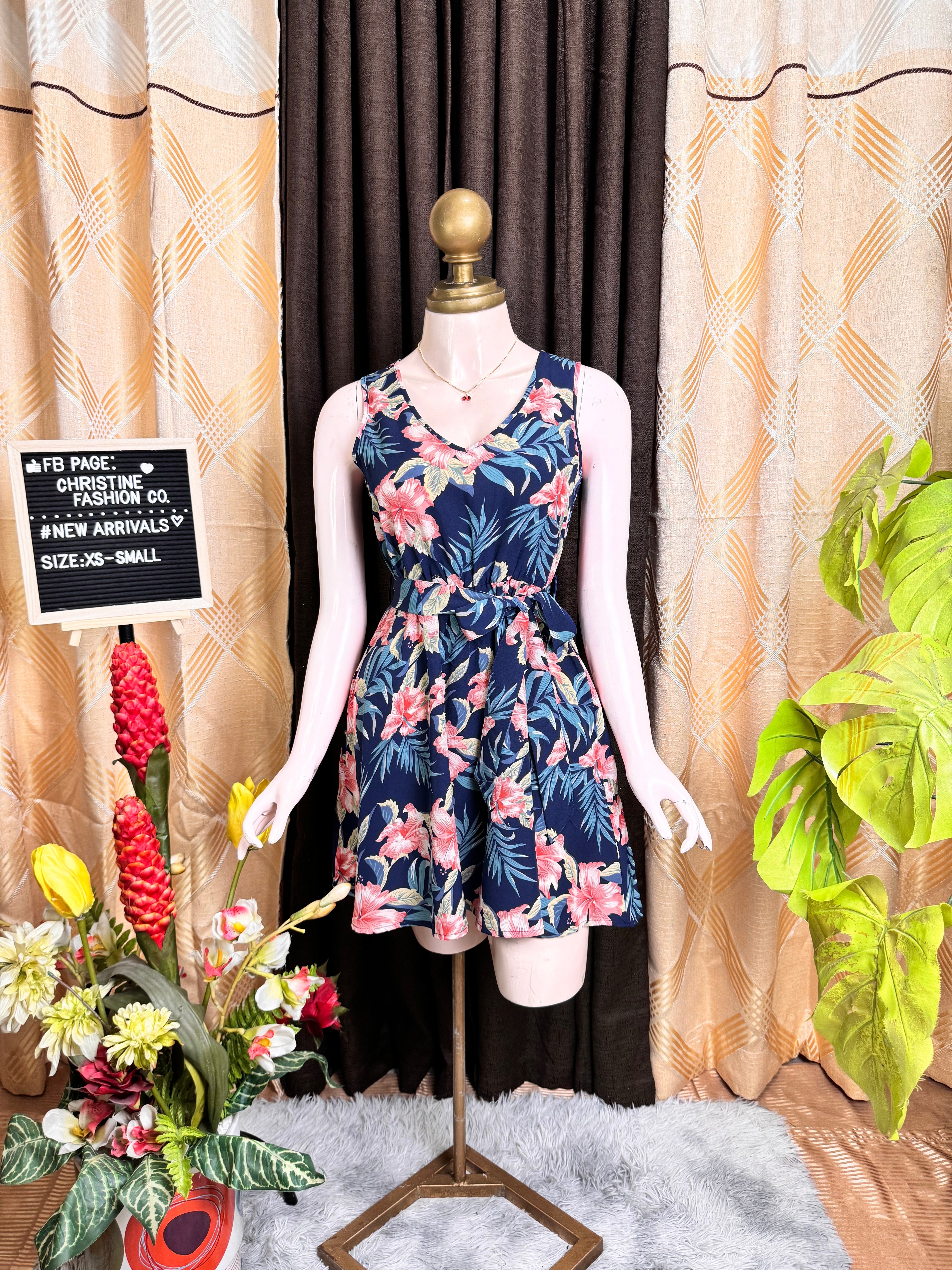Pretty Multicolor Floral Dress