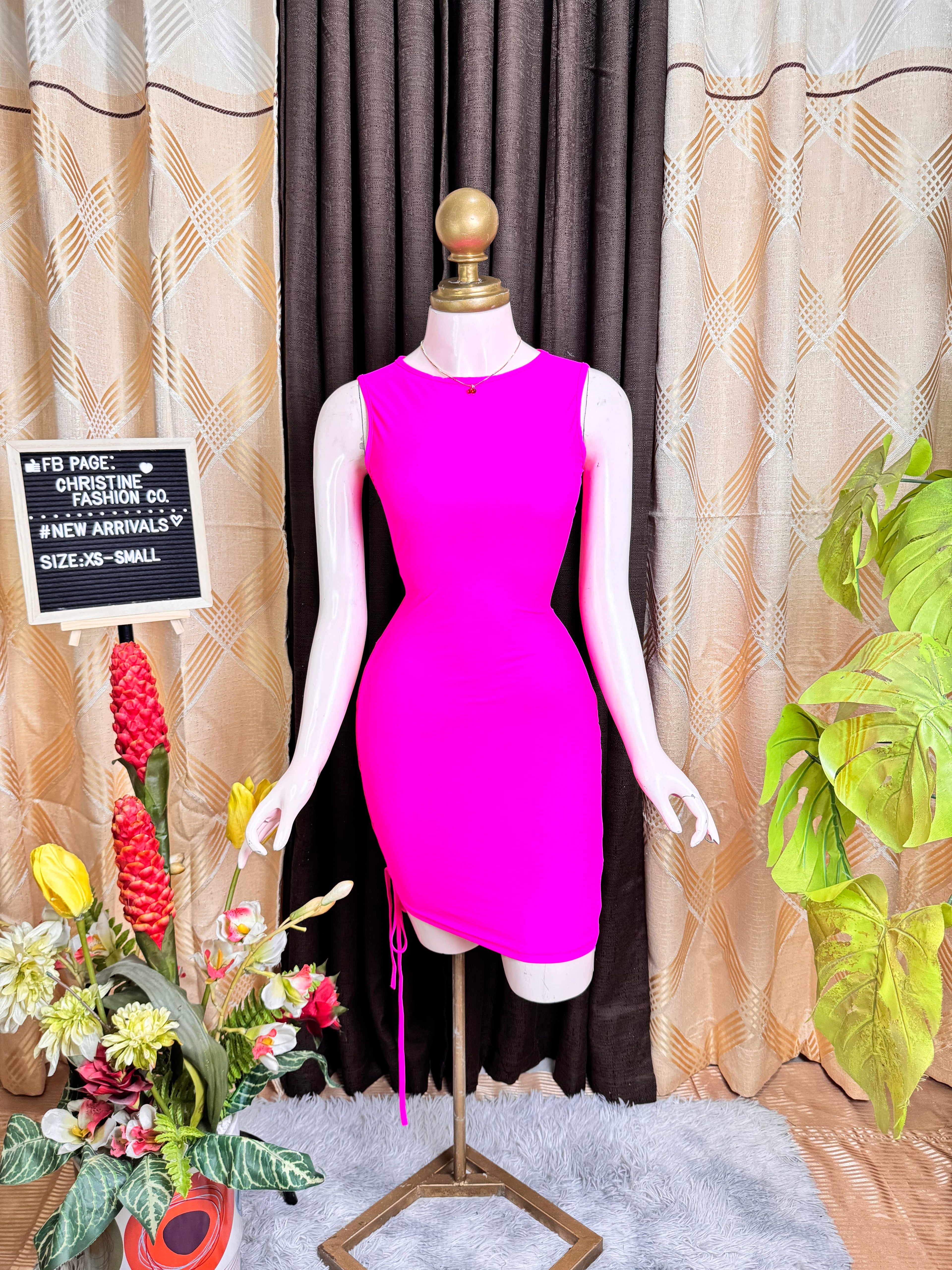 Barbie Pink Bodycon Dress