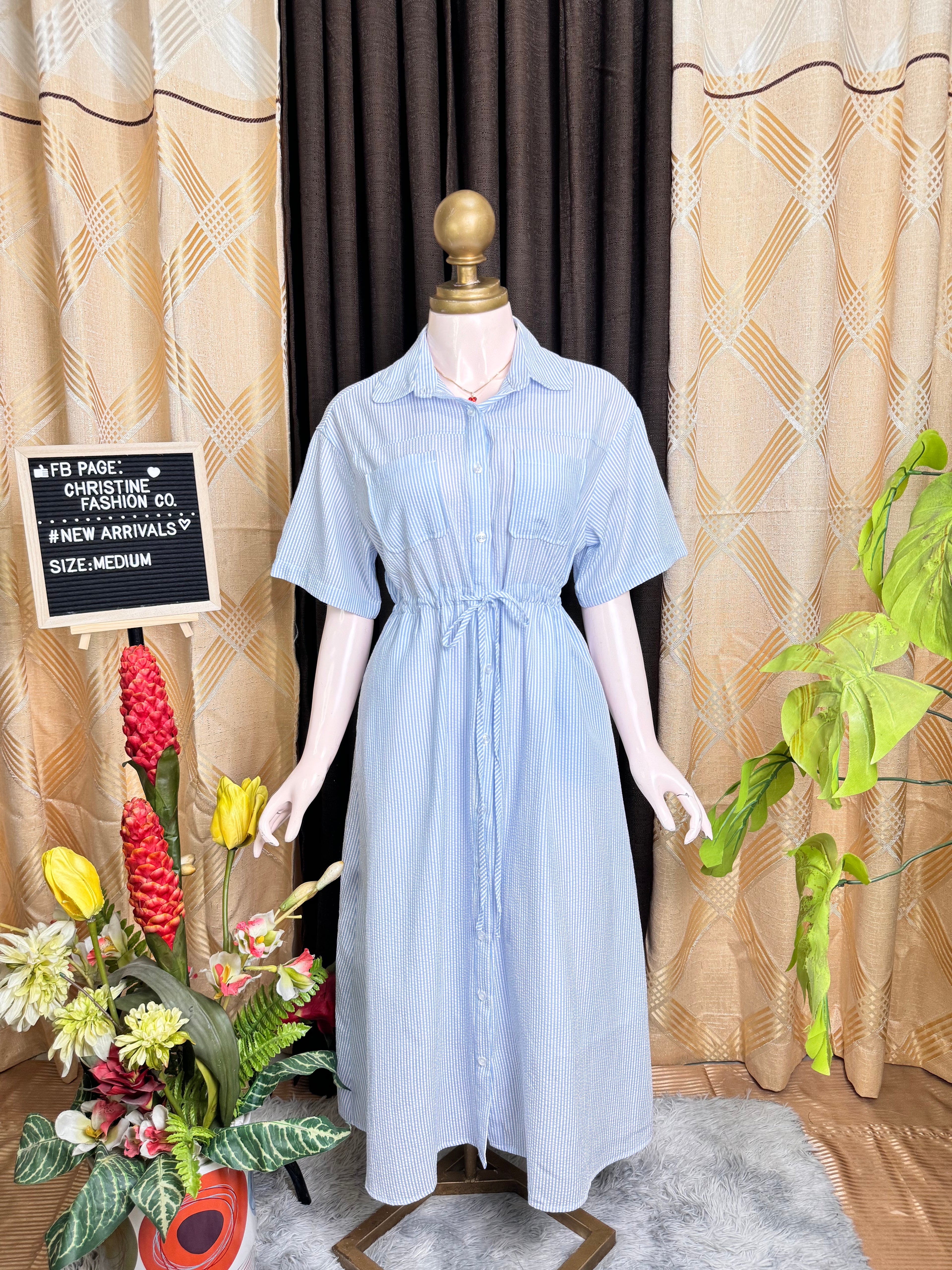 Casual Long Polo Dress