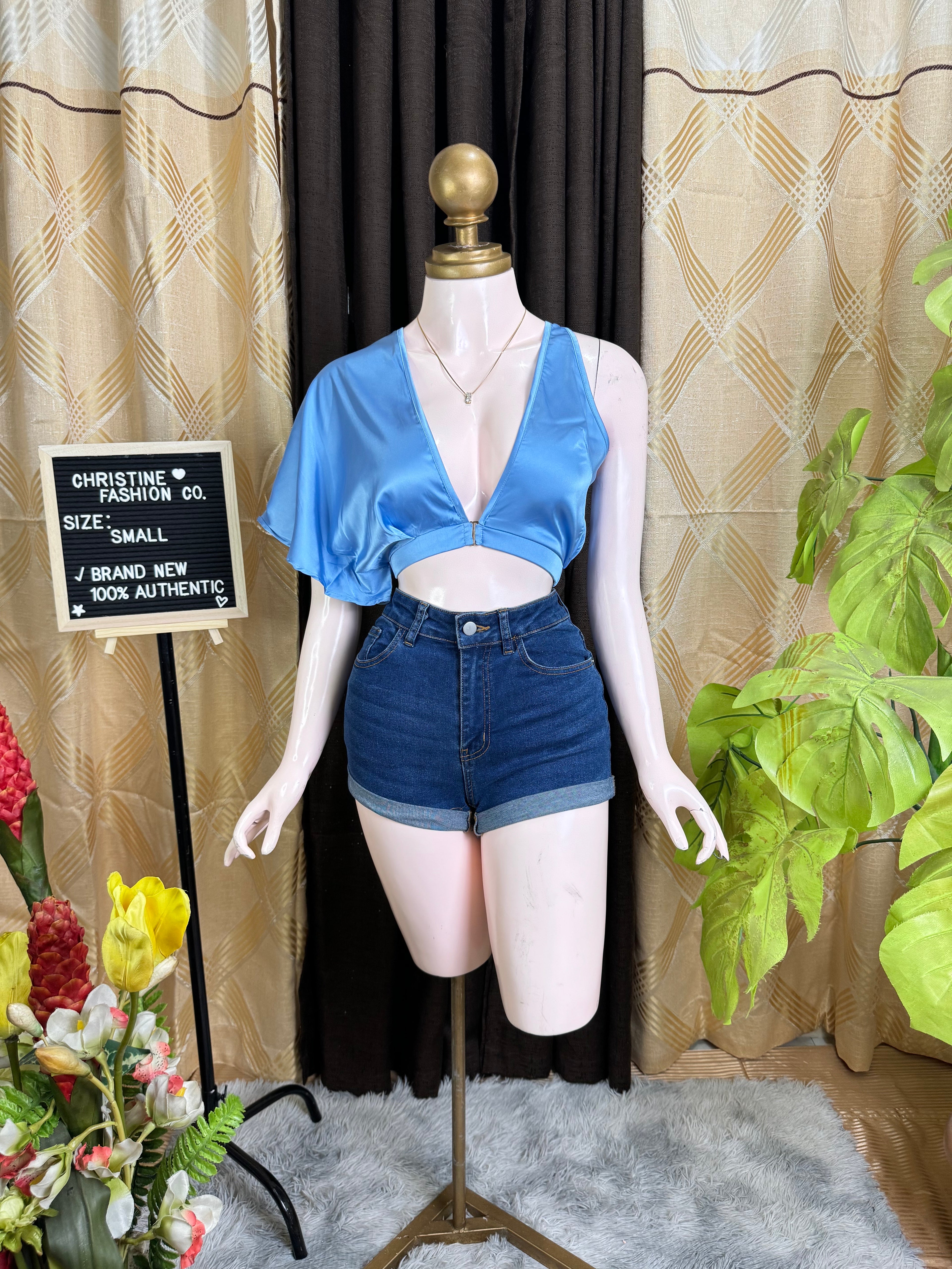 Fancy Skyblue Top Outfit