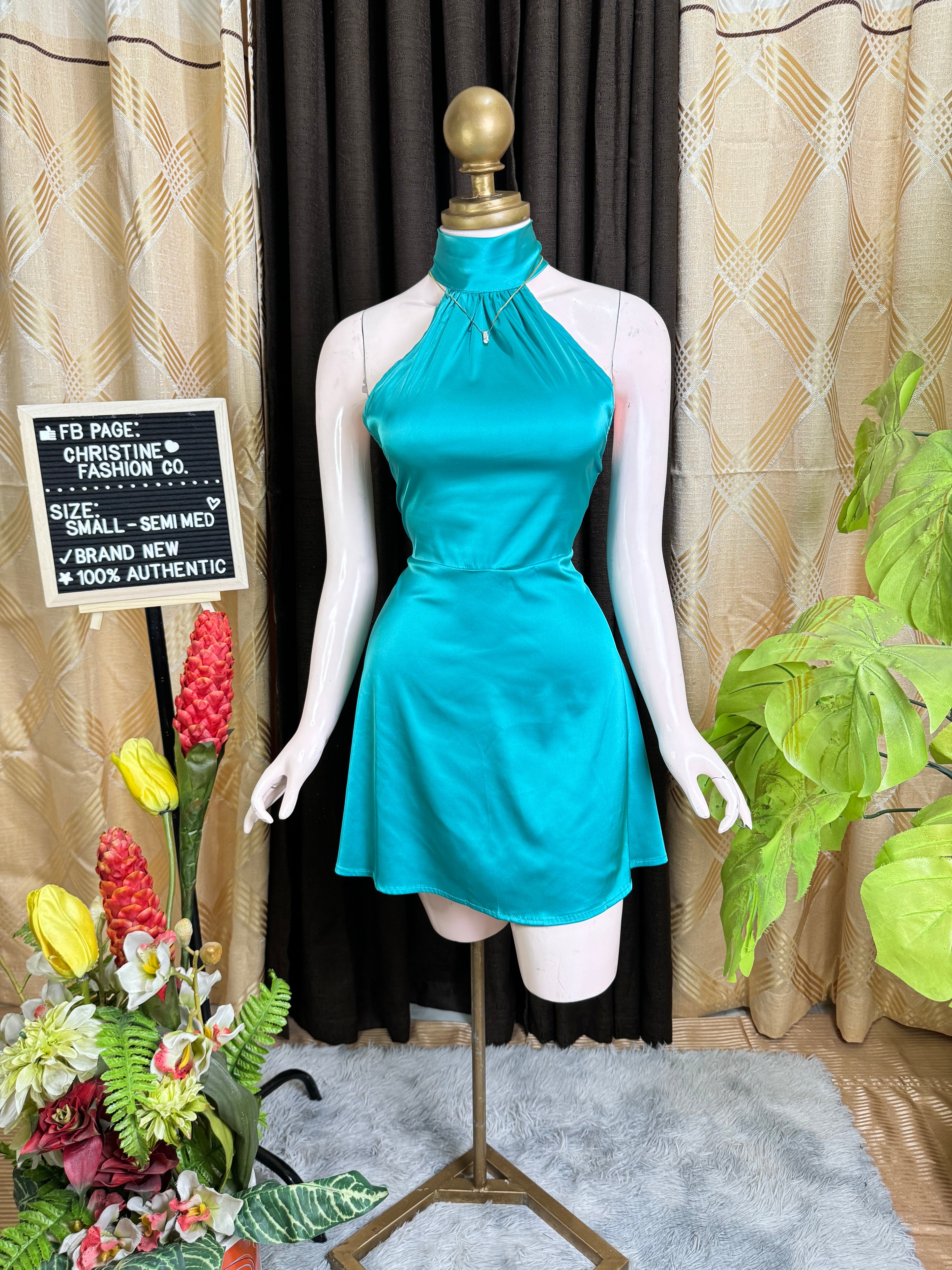 Pretty Mini Neon Dress