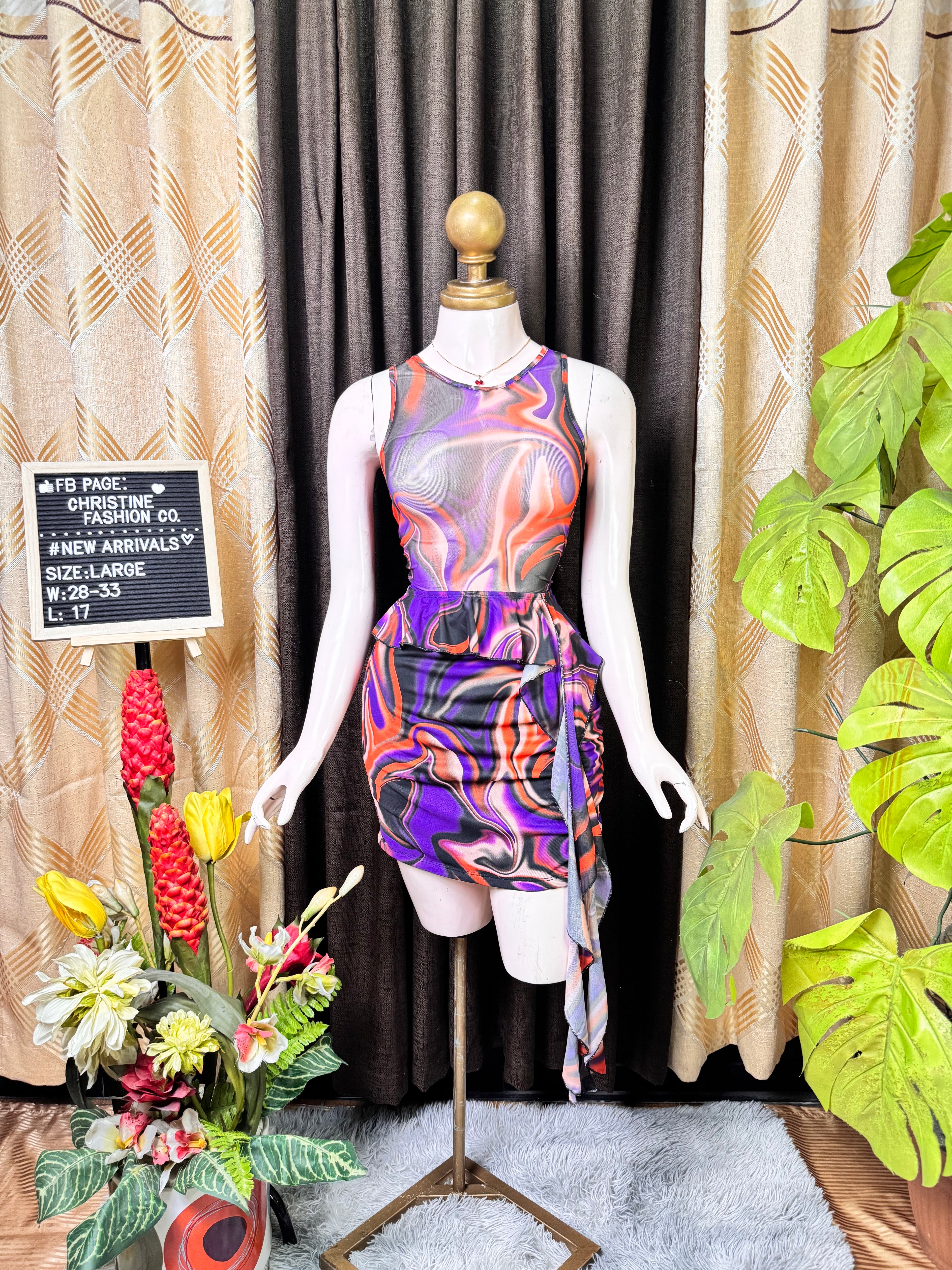 Pretty Multicolor Coords Outfit