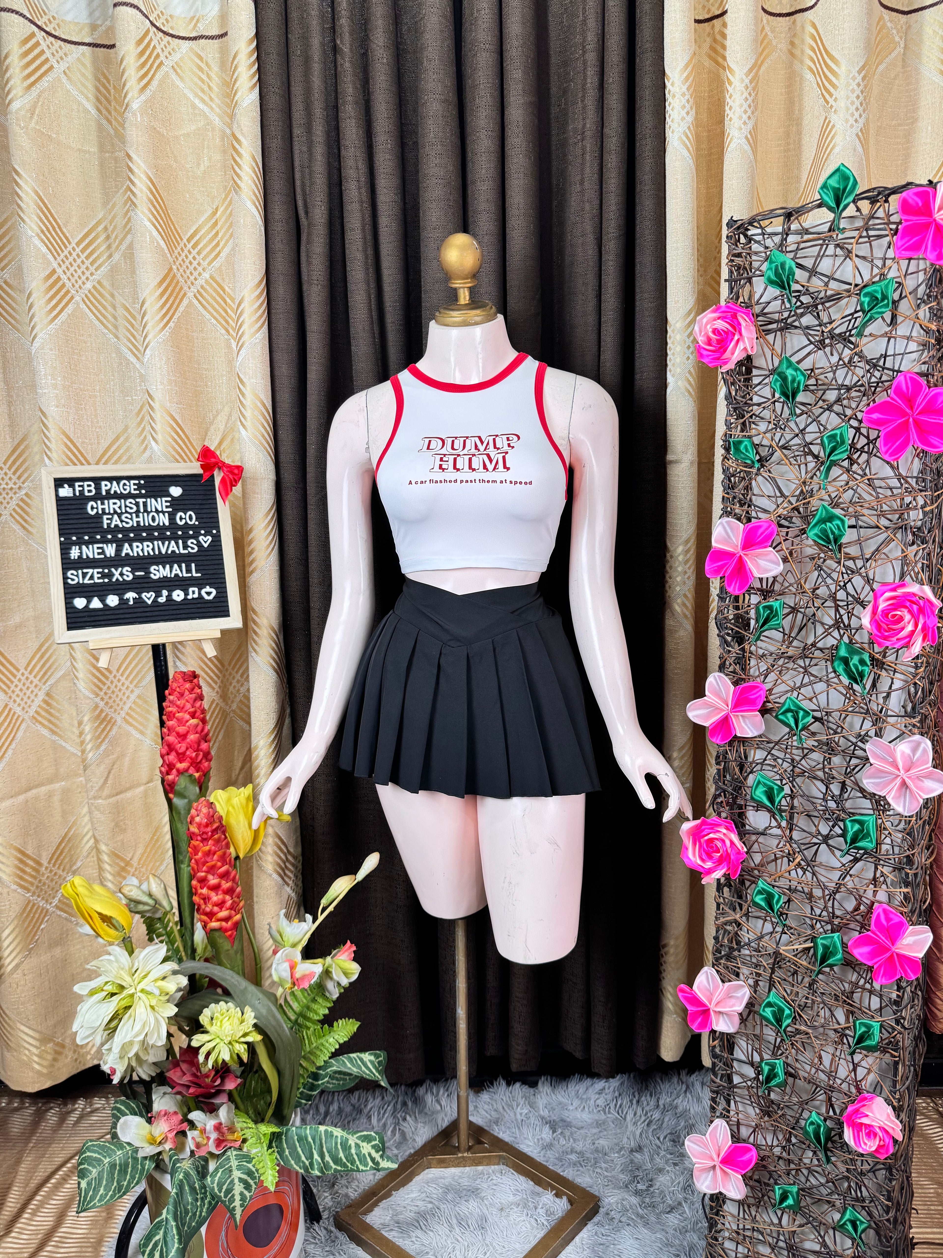 Pretty Crop Top Outfit