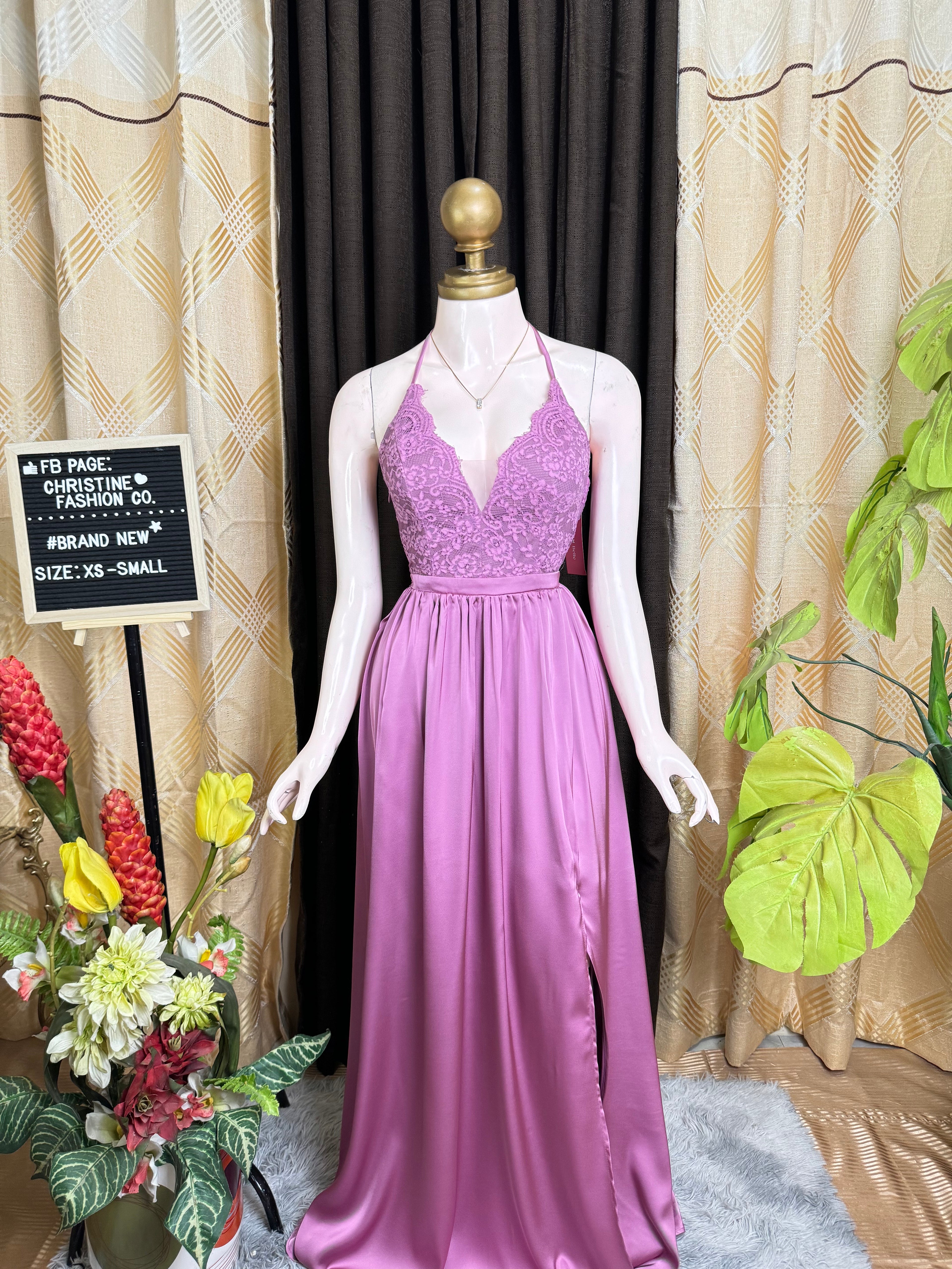 Pink Event Gown
