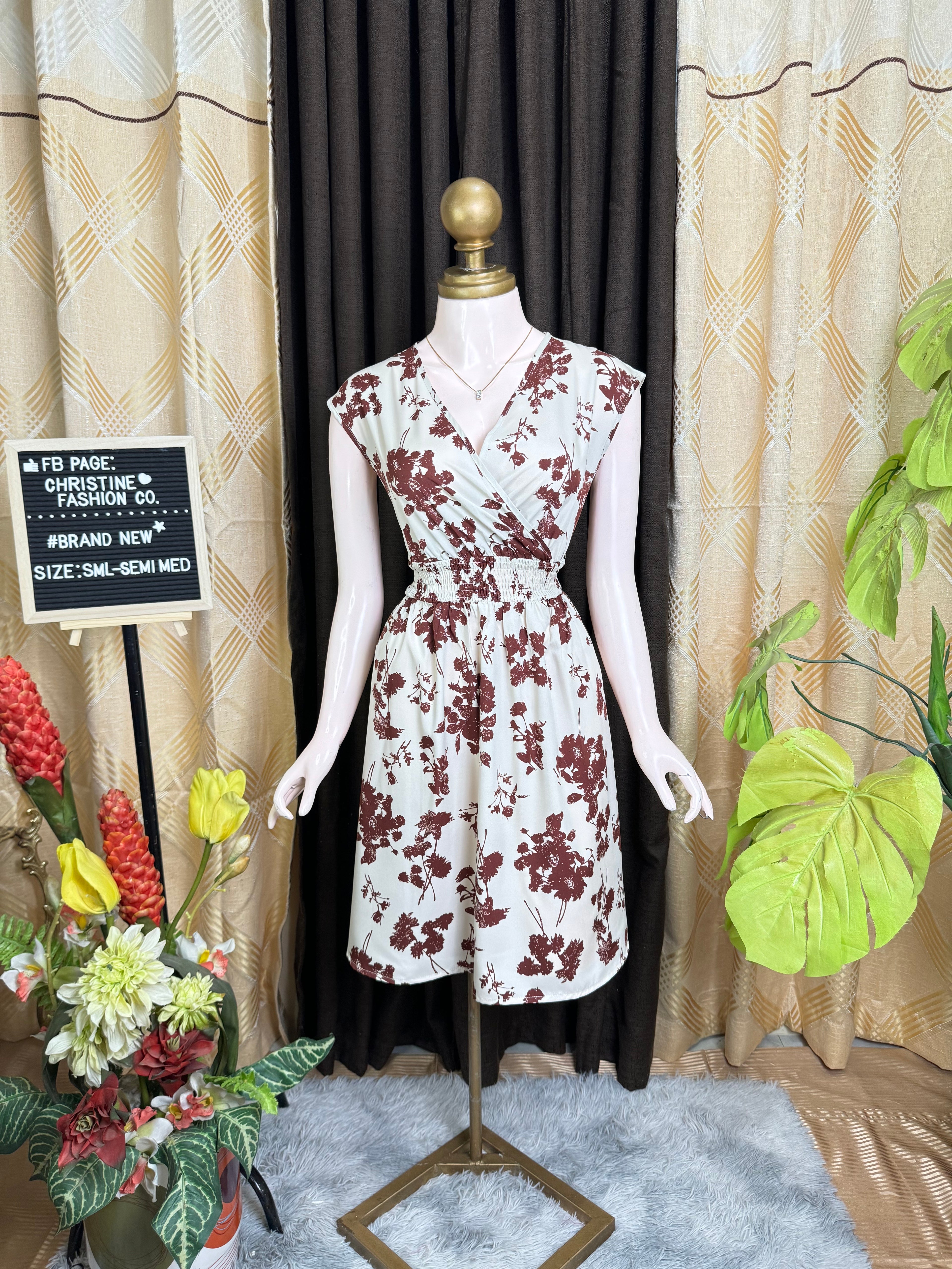 Pretty Autumn Mini Dress