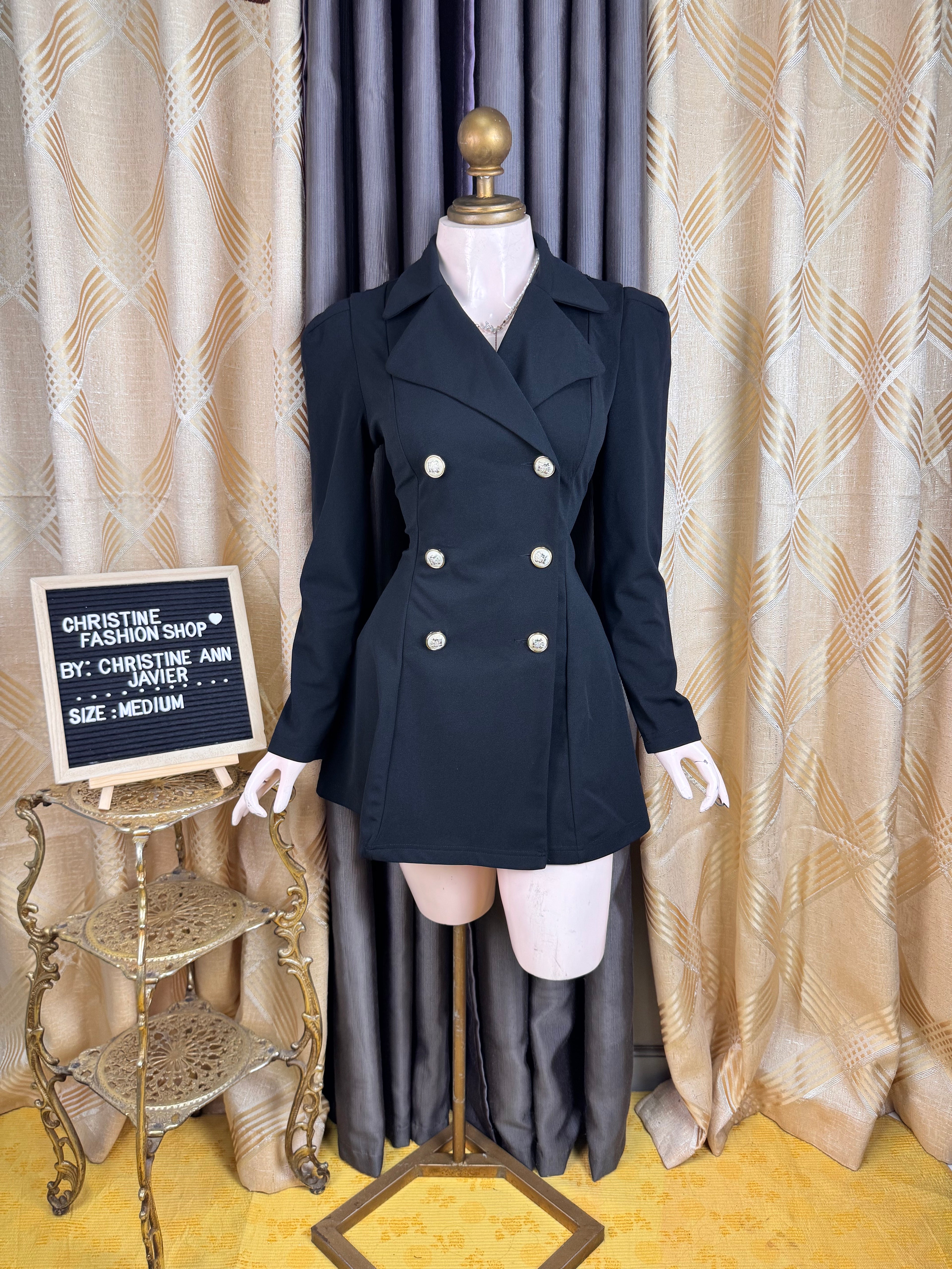 Trendy Black Formal Dress (CEO)