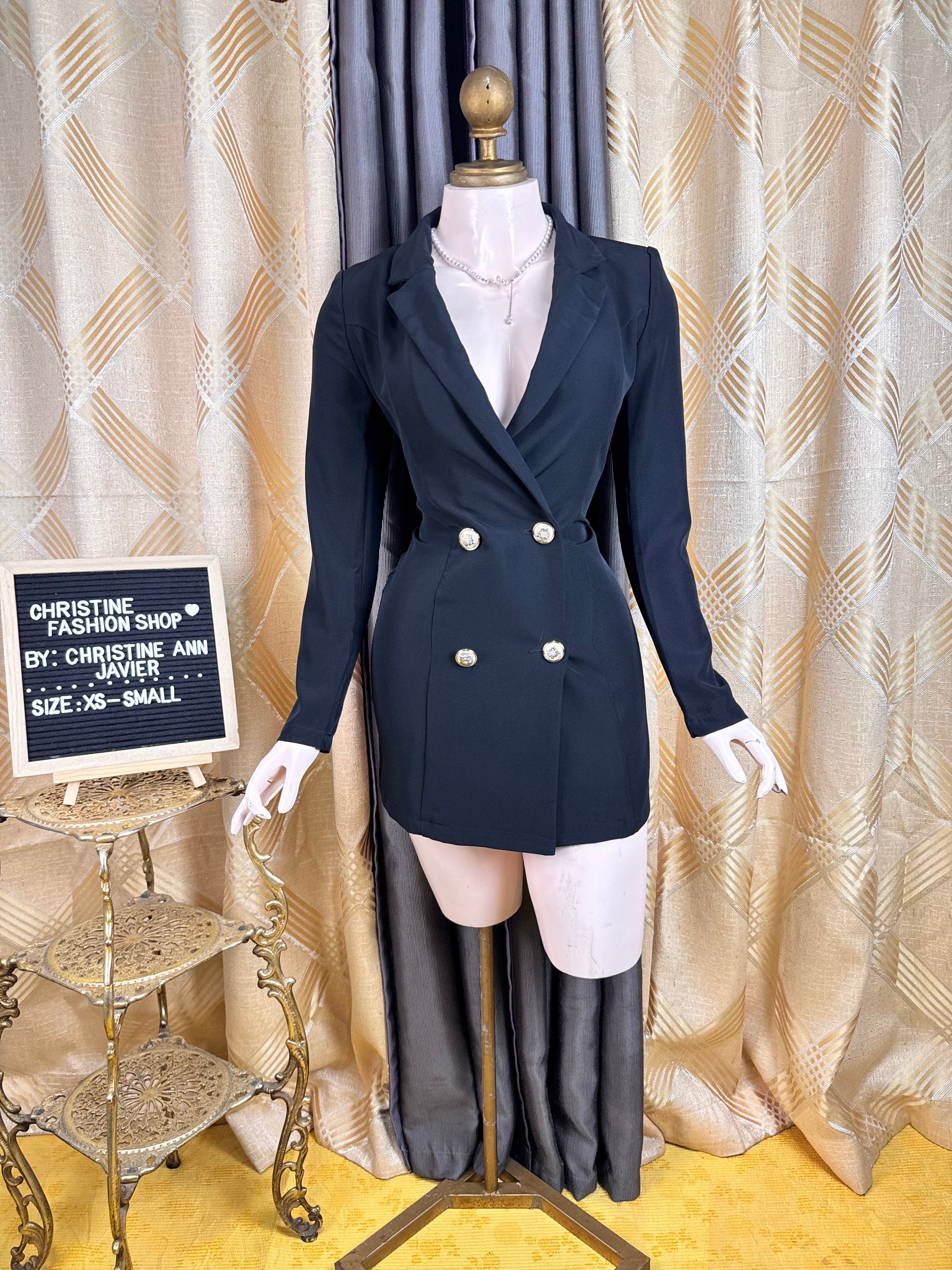 Black Formal CEO Dress