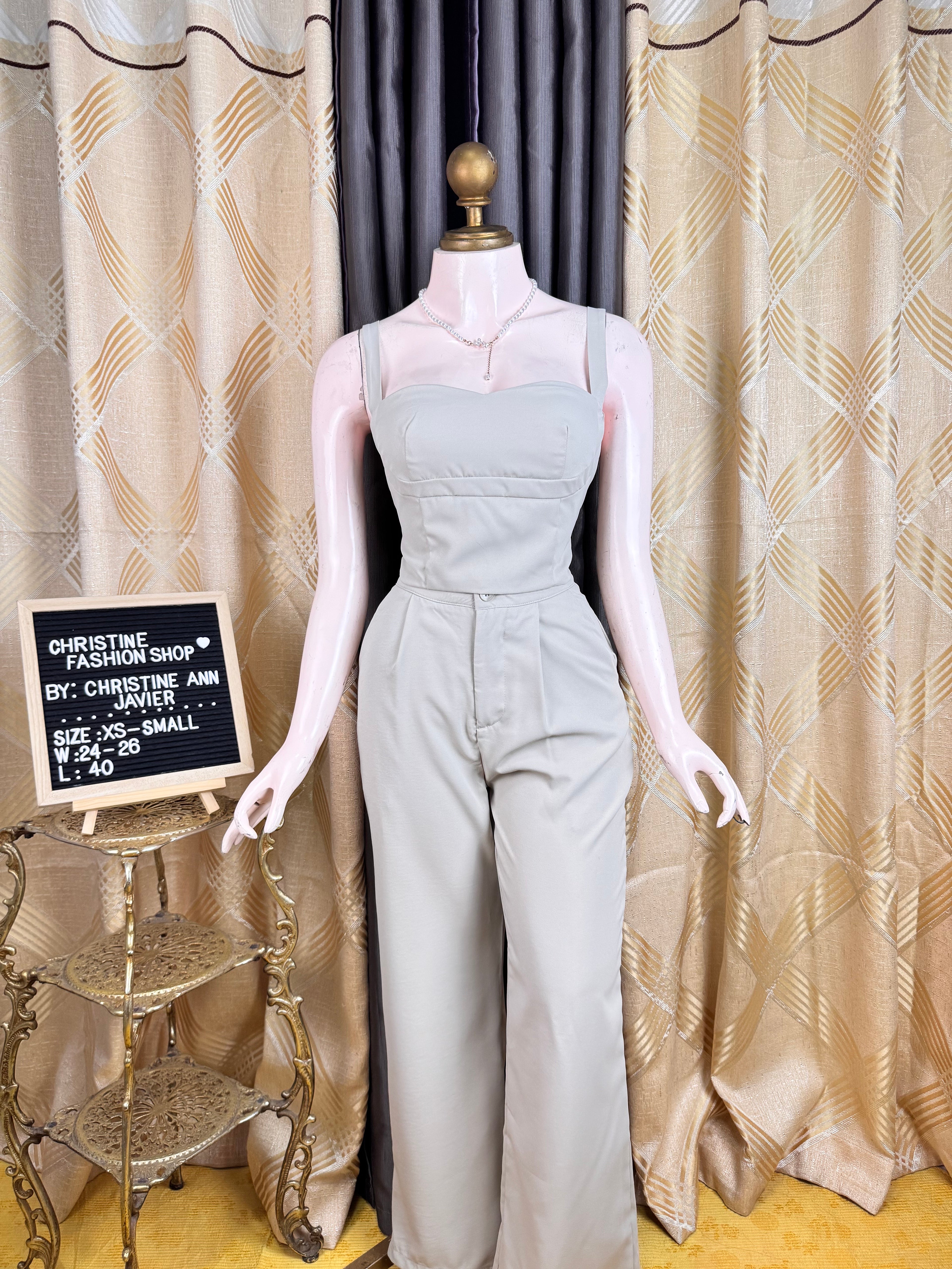 Casual Tank Top and Trouser Coord-Set