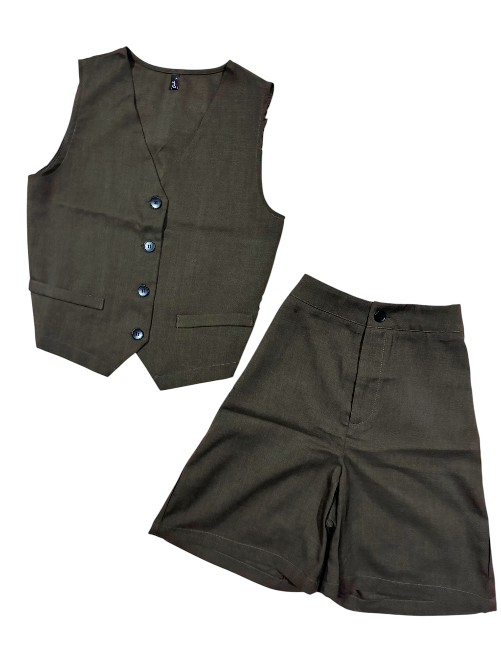 Casual Vest and Short Coords