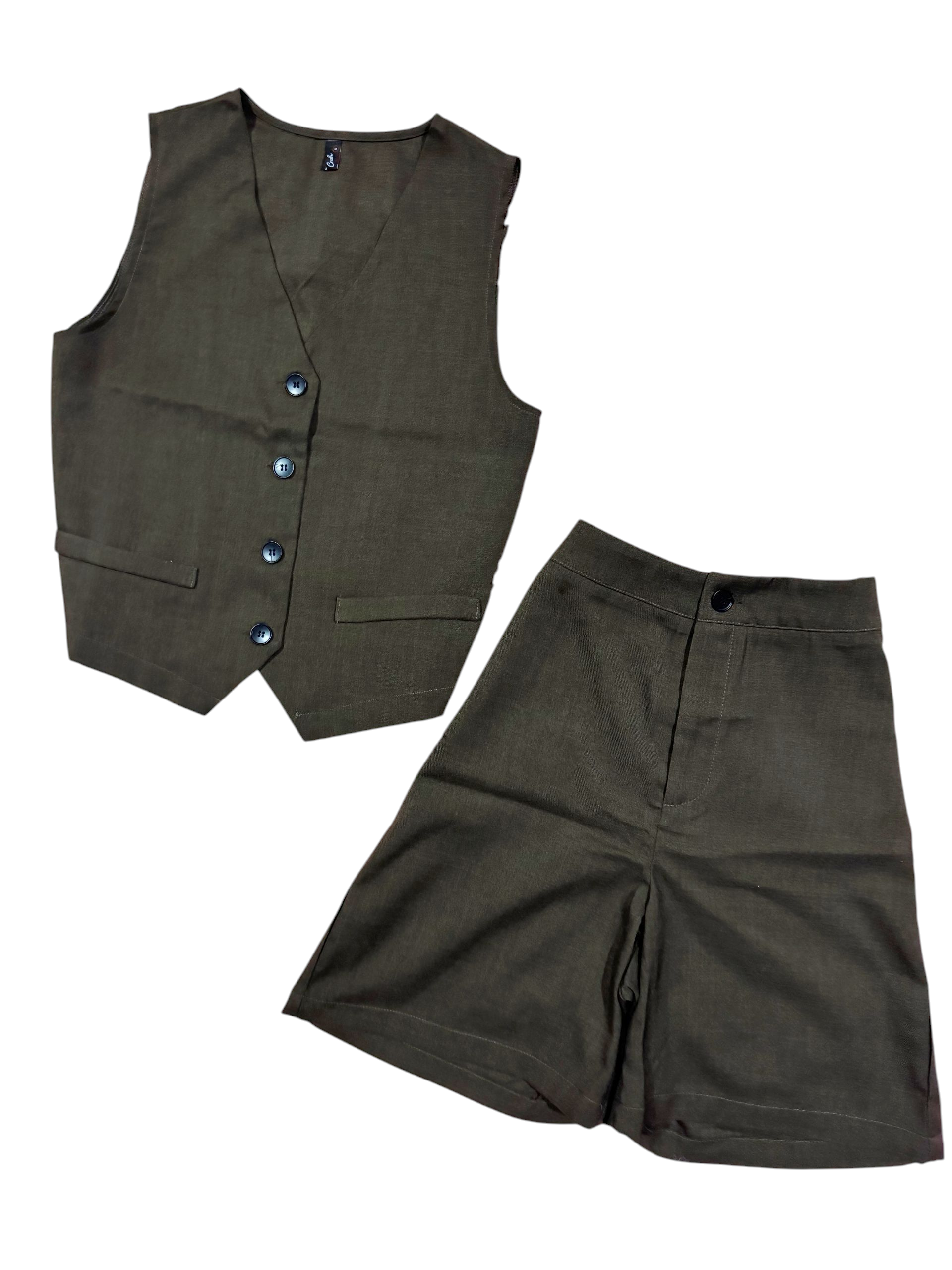 Casual Vest and Short Coords