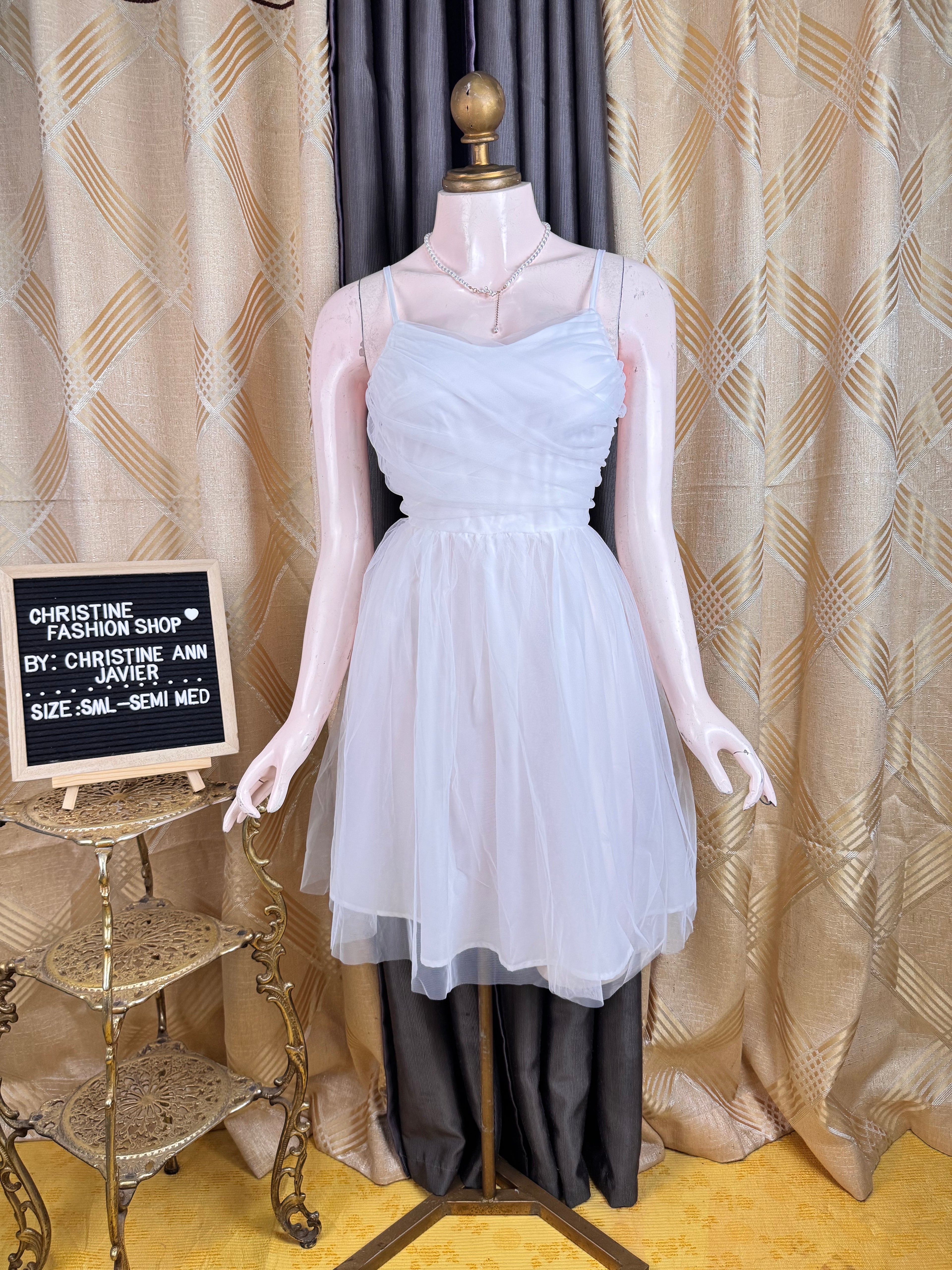 Pretty White Fairy Dress