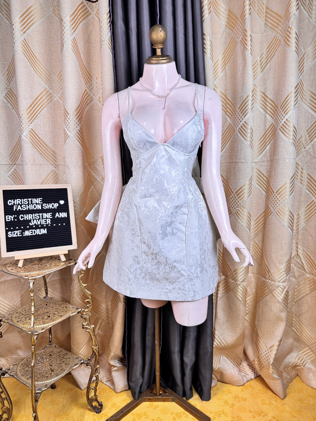 Fancy and Elegant Mini Event Dress (Coquette)